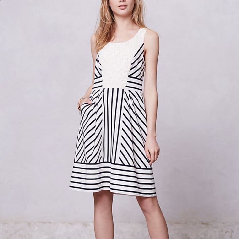 Anthropologie Maeve Chessia Dress Size 6